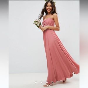 ASOS Bandeau Maxi Dress